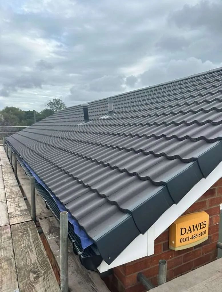Roof replacement with new fascias and guttering in Plymouth